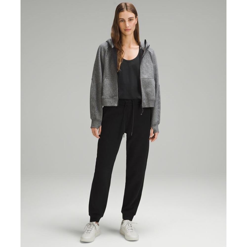 Lululemon Jogger Sweat Pants Womens 2 Black Drawstring